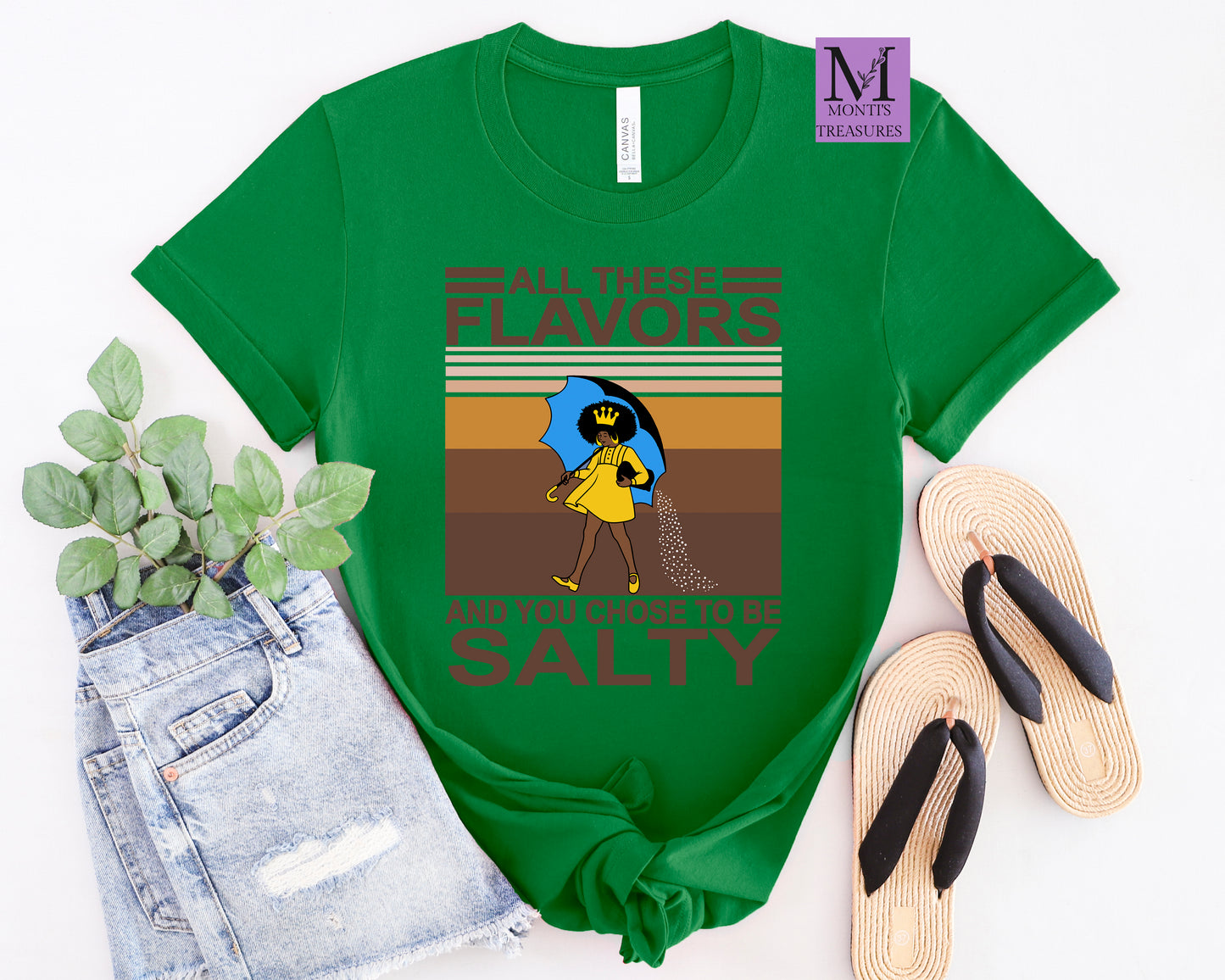 All These Flavors And You Choose To Be Salty