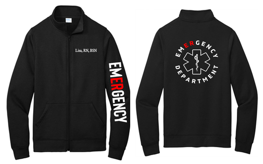 Emergency Room Cadet Zip Up Jacket