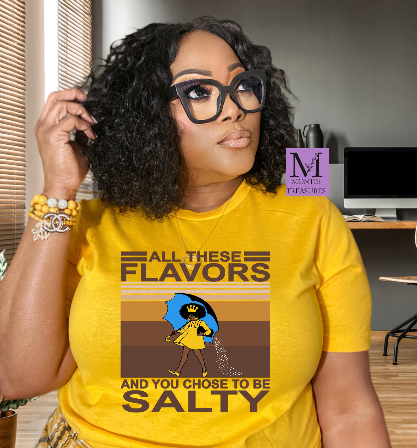 All These Flavors And You Choose To Be Salty