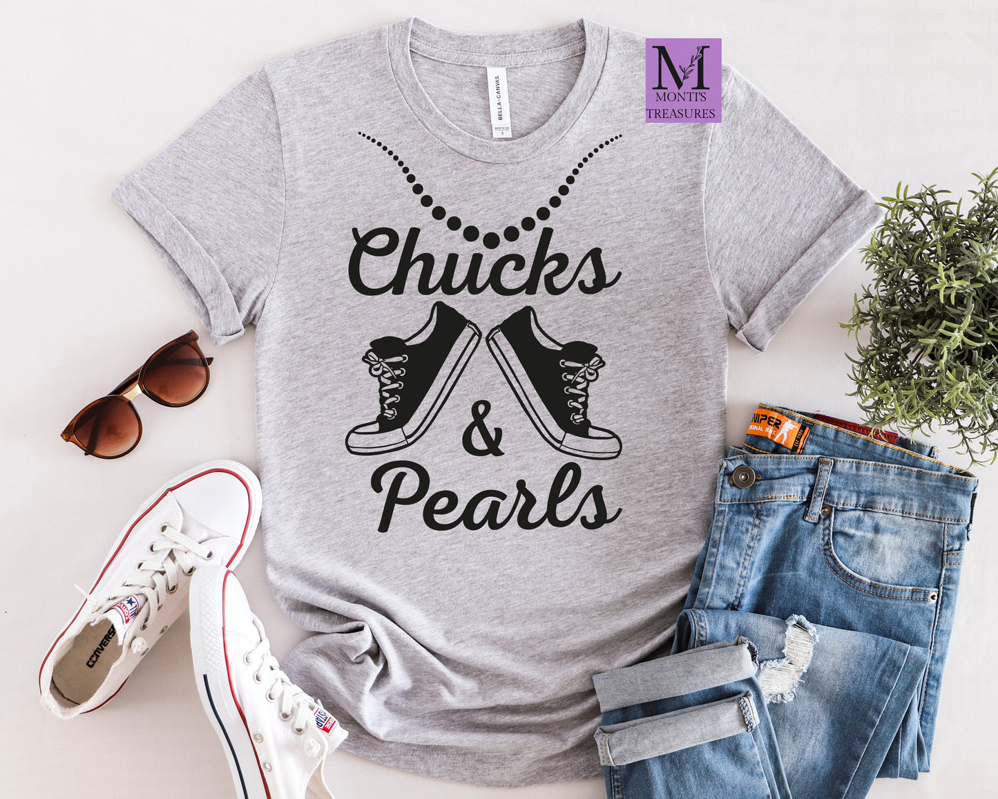 Chucks And Pearls Shirt Kamala Harris Shirt