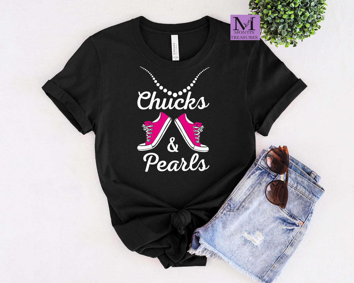 Chucks And Pearls Shirt Kamala Harris Shirt