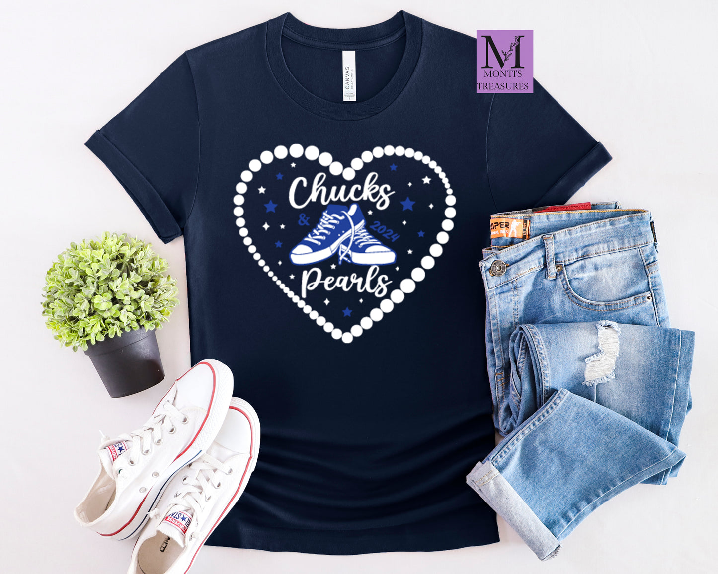 Chuck And Pearls Shirt