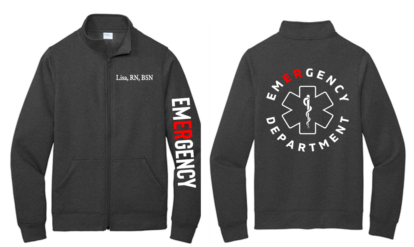 Emergency Room Cadet Zip Up Jacket