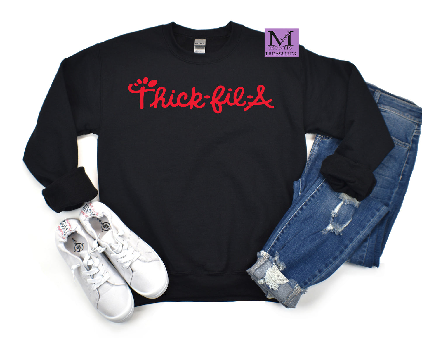 Thick Fil A Sweatshirt Unisex Sweatshirt